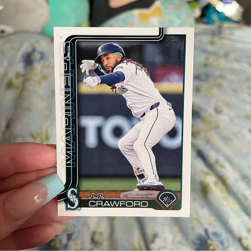 J.P Crawford Seattle mariners baseball card - Picture 1 of 2